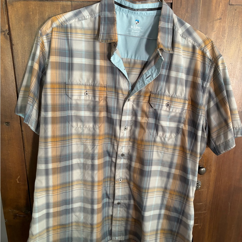 Kuhl men’s short sleeve button down